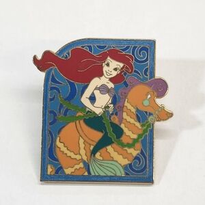 Princesses With Their Horses - Ariel and Seahorse Enamel Teading Pin 2006